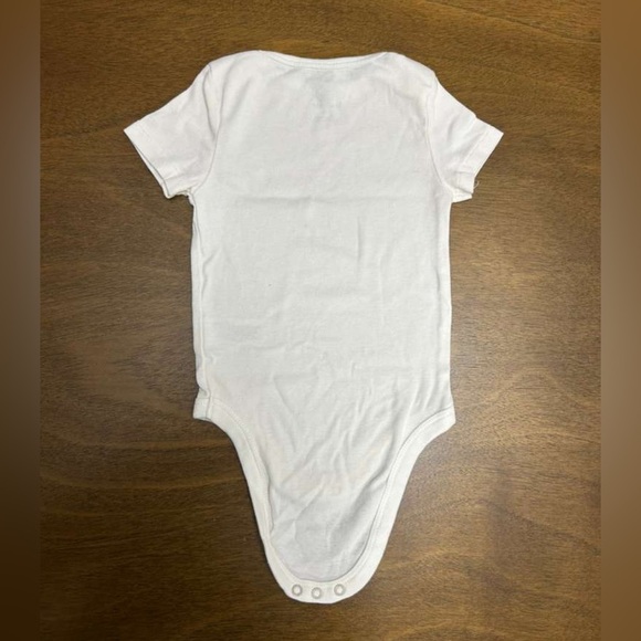 Cloud Island Unisex Baby Short Sleeve Bodysuit White 6-9 Months (0400) - Picture 2 of 5